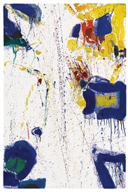 DEUX MAGOTS by Sam Francis